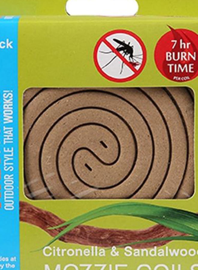 Waxworks Incense Coil Pack of 30 - Brown