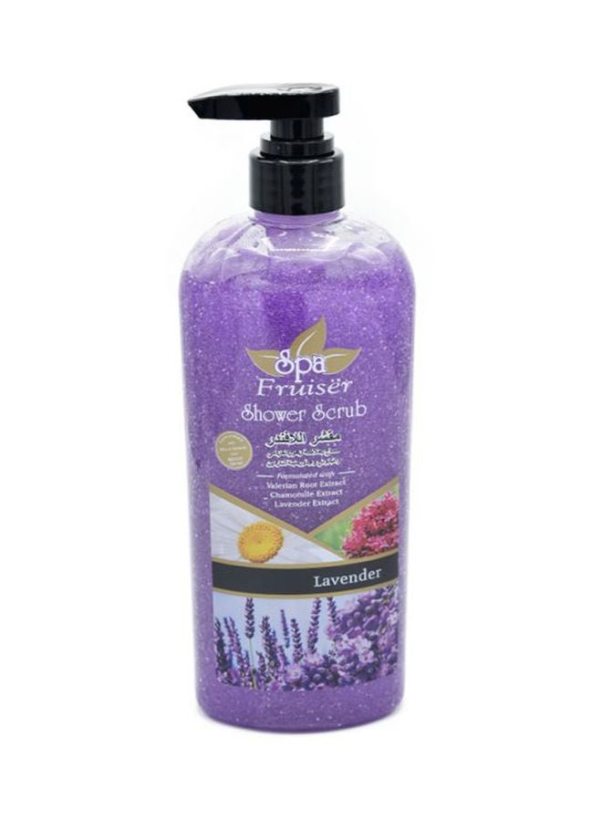 Fruiser Spa Lavender Shower Scrub 730ml