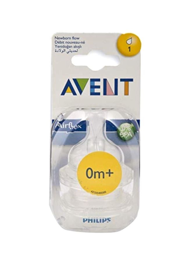 Philips Avent Pack Of 2 Silicone Teat
