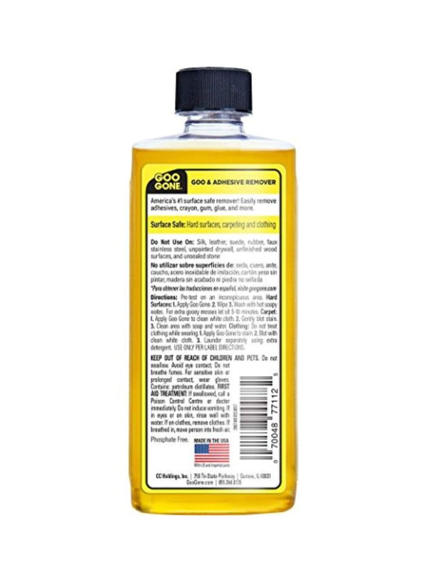 Goo Gone Adhesive Remover - Effective Stain Solution