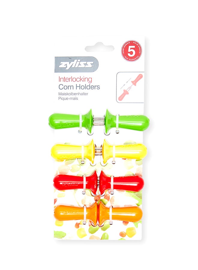Zyliss 4-Piece Jumbo Corn Holder Set
