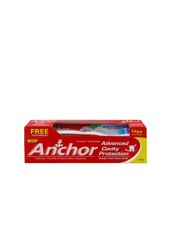 Anchor Advance Toothpaste with Toothbrush 125ml