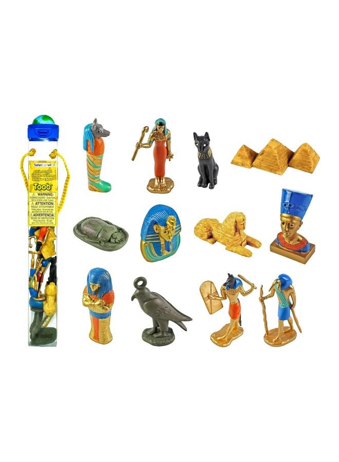 Safari Ltd. 12-Piece Ancient Egypt Toobs Set