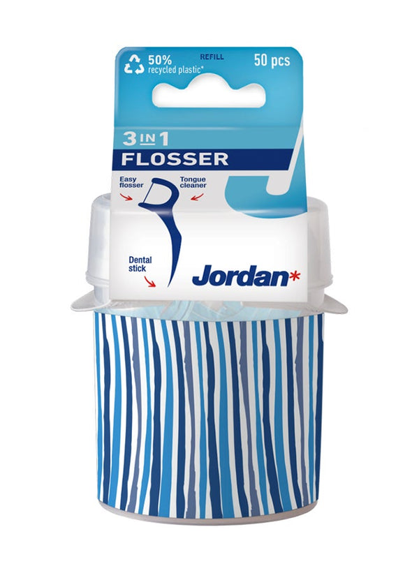 Jordan 50-Piece 3-In-1 Flosser Box - Premium Care
