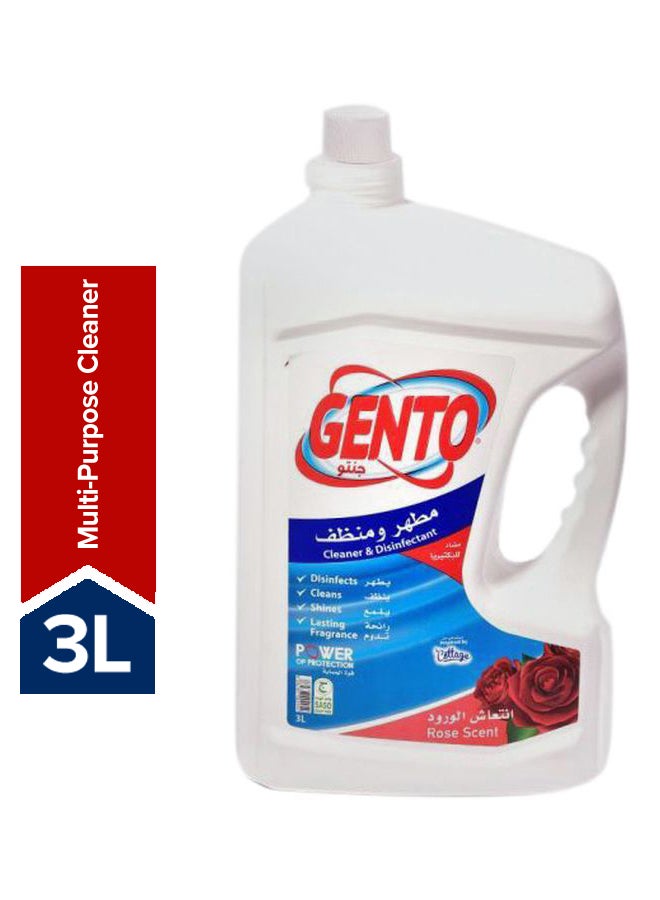 GENTO Disinfectant Multi-Purpose Cleaner 3 Liters