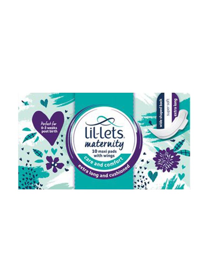 Lil-Lets Maternity Extra Long Pads with Wings