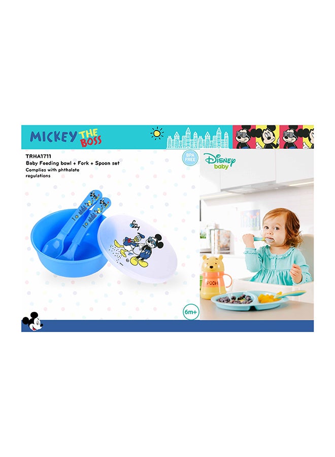 Disney 3-Piece Mickey Mouse Feeding Set