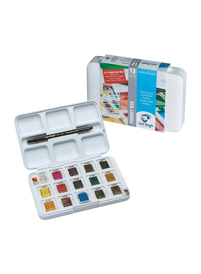 Talens Van Gogh 12-Piece Watercolour Set