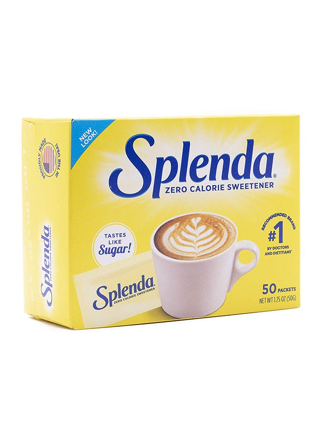 SPLENDA 50-Piece Zero Calorie Sweetener