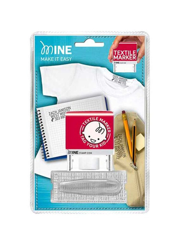 Mine Stamp Textile Stamp with Accessories