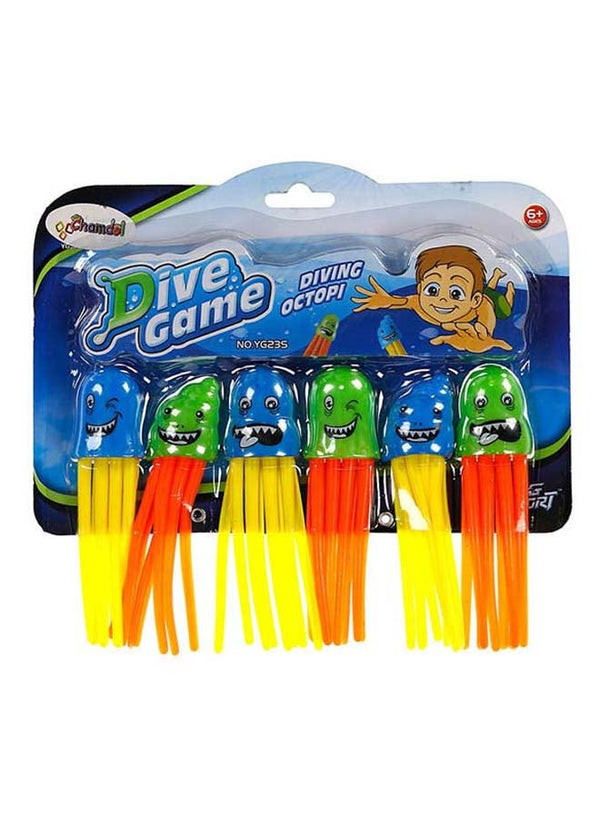 Chamdol 6-Piece Catch The Octopus Game Set