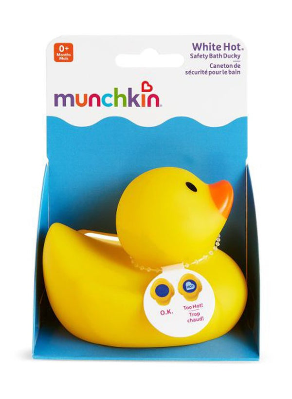 Munchkin White Hot Bath Ducky - Safe Bathtime Fun