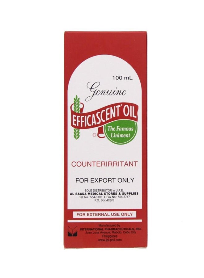 Genuine Efficascent Oil 100ml - Premium Health Solution