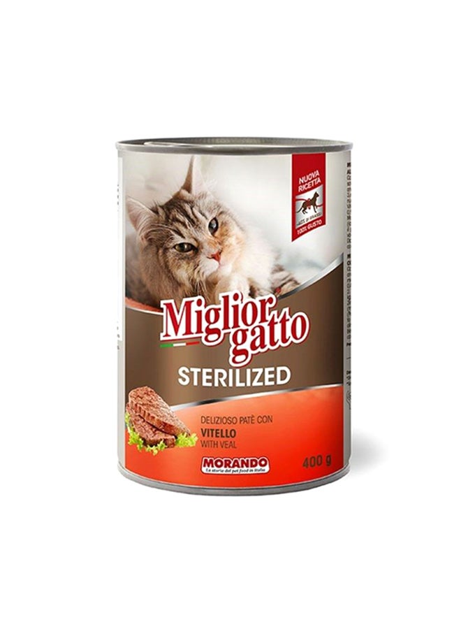 Miglior Gato Sterilized With Veal Cat Dry Food
