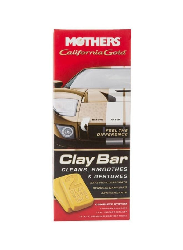 MOTHERS California Gold Instant Detailer Clay Bar Kit