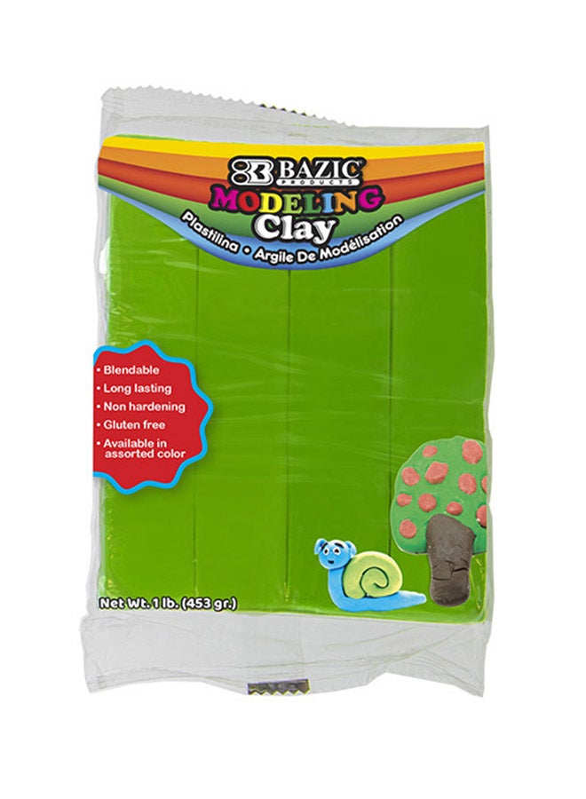 Bazic 1 Lb Green Modeling Clay