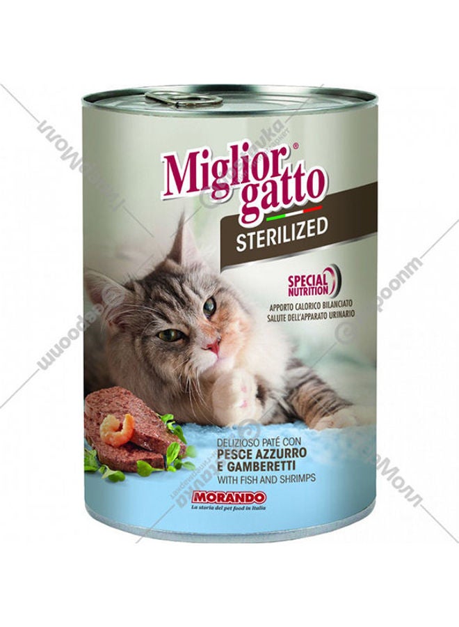 Miglior Sterilized Pate with Fish and Shrimps 400g