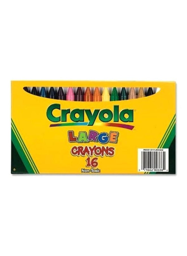 Crayola 16 Piece Large Crayons - Premium Art Supplies