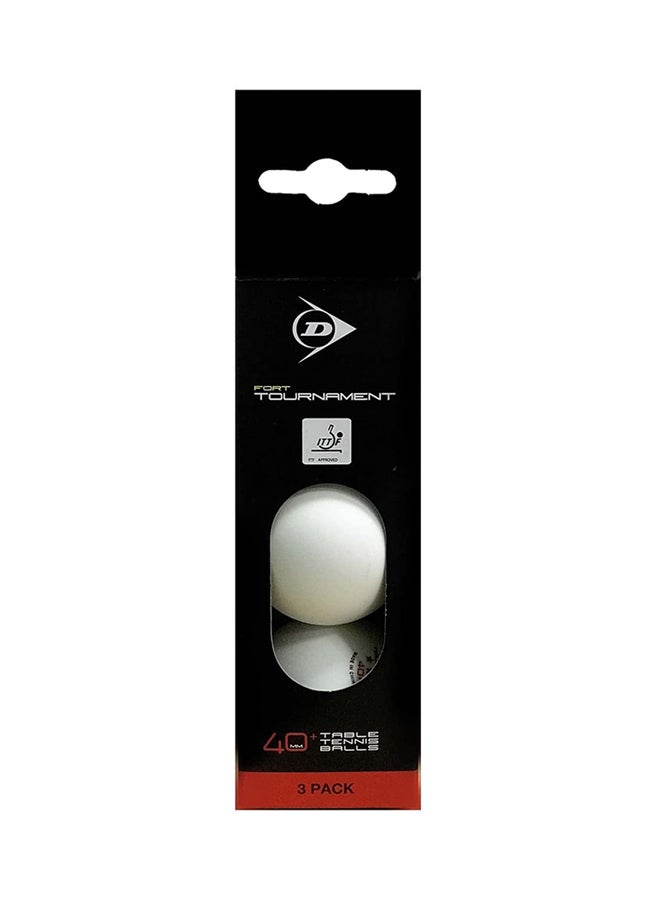 DUNLOP Fort Tournament Table Tennis Balls Box
