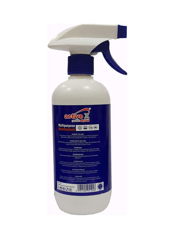 Active X Disinfectant Spray Clear 500ml