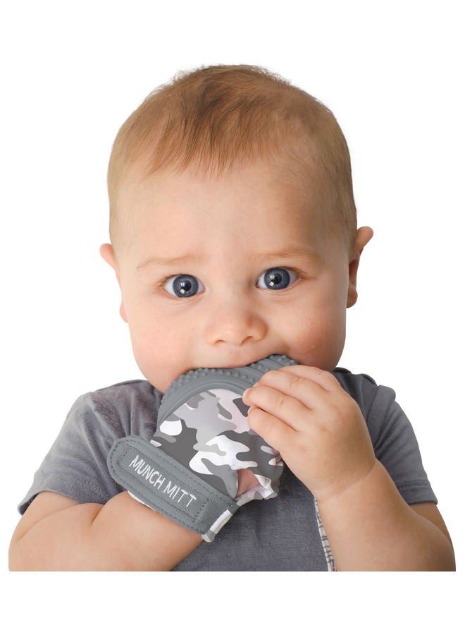 Malarkey Kids Camo Printed Munch Mitt Teether