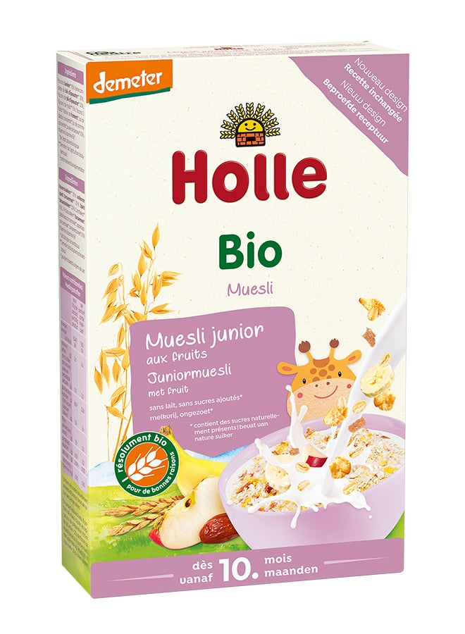 Holle Organic Junior Muesli with Fruit 250g