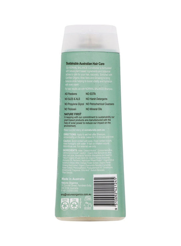 Organic Care Normal Balance Conditioner 400ml
