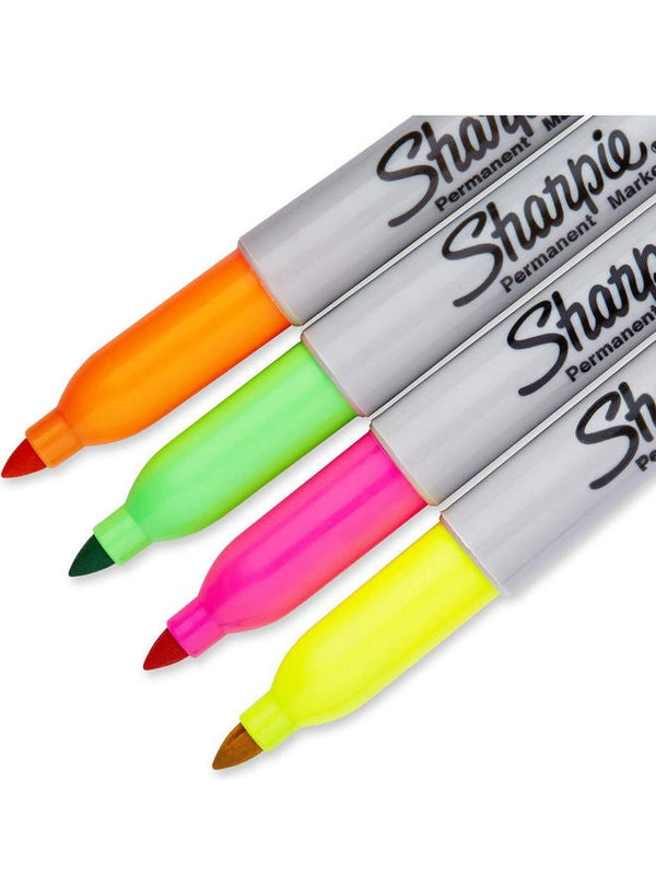 Sharpie 4-Piece Permanent Marker Multicolour
