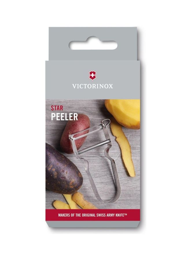 Victorinox Star Peeler Grey/Silver - Premium Kitchen Tool