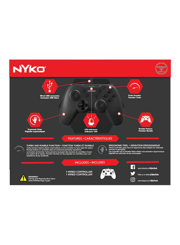 Nyko Prime Controller for Nintendo Switch - Wired