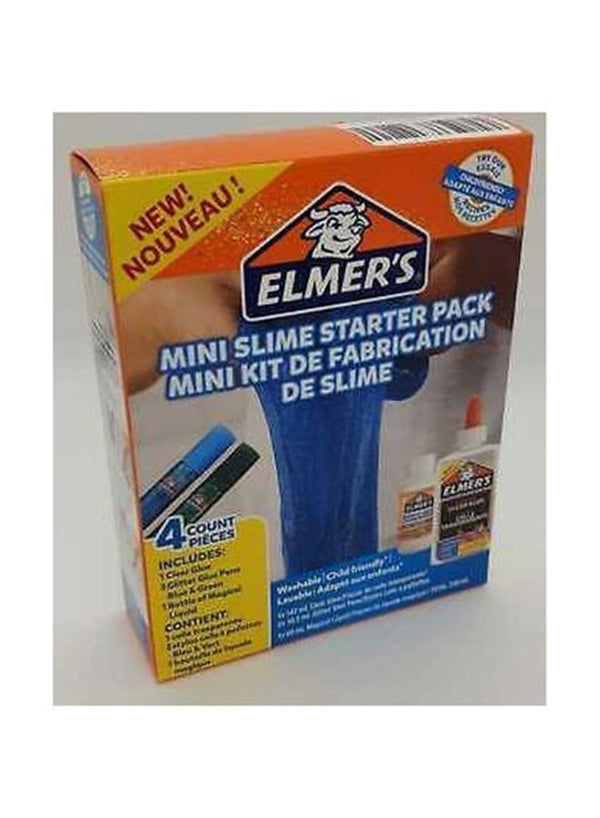 Elmers Mini Starter Slime Kit Green and Blue