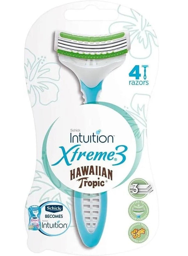 Schick Intuition Xtreme 3 Shaving Razor for Women