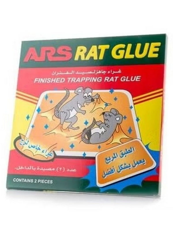ARS 2 Piece Rat Glue Traps for Effective Pest Control