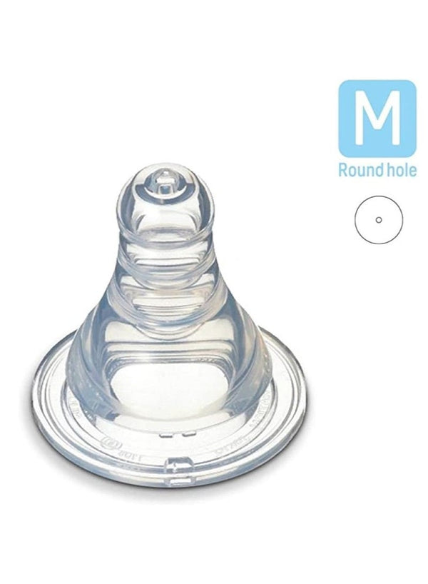 Pigeon Pack Of 2 Peristaltic Slim Neck Nipple
