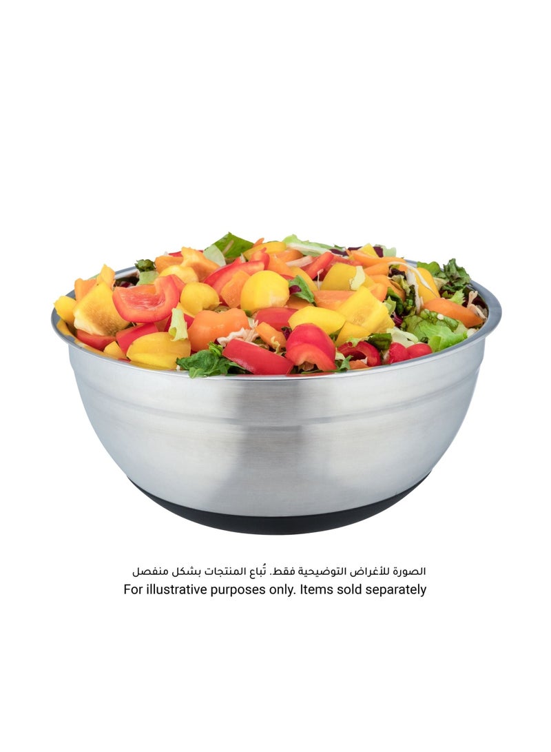 Wenko Aru Stainless Steel Anti-Slip Bowl 4 L