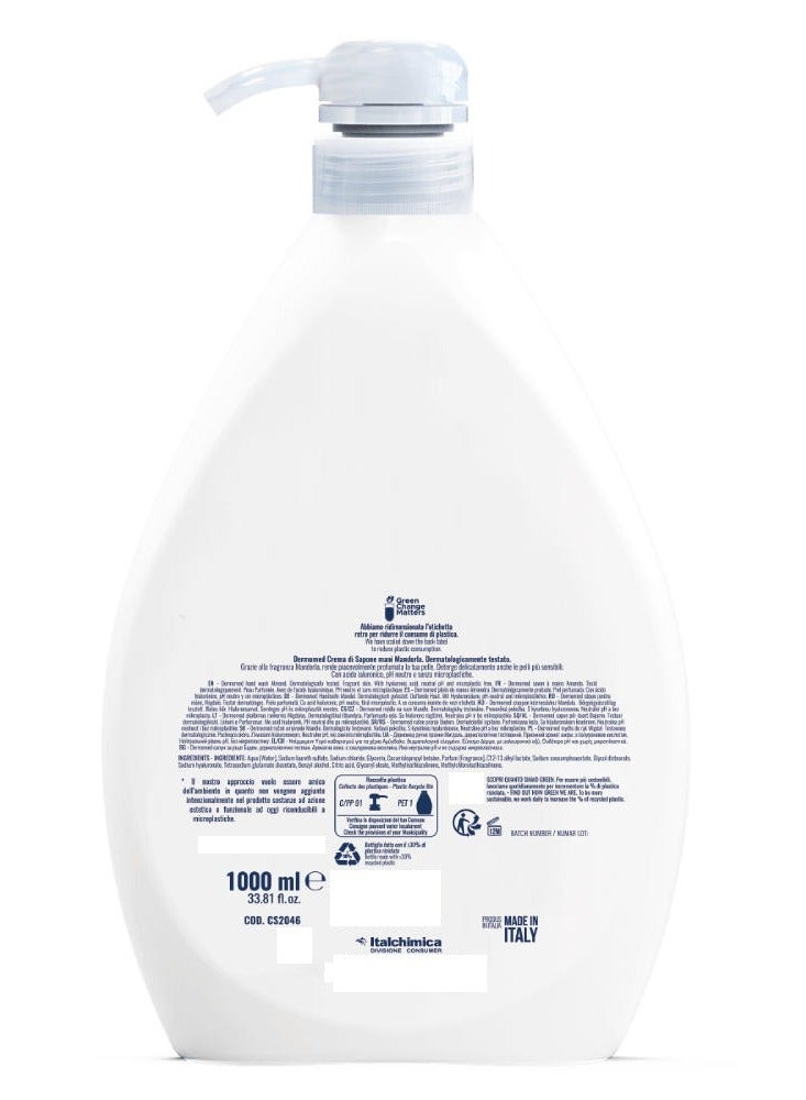 Dermomed Almond Liquid Hand Wash 1000 ML