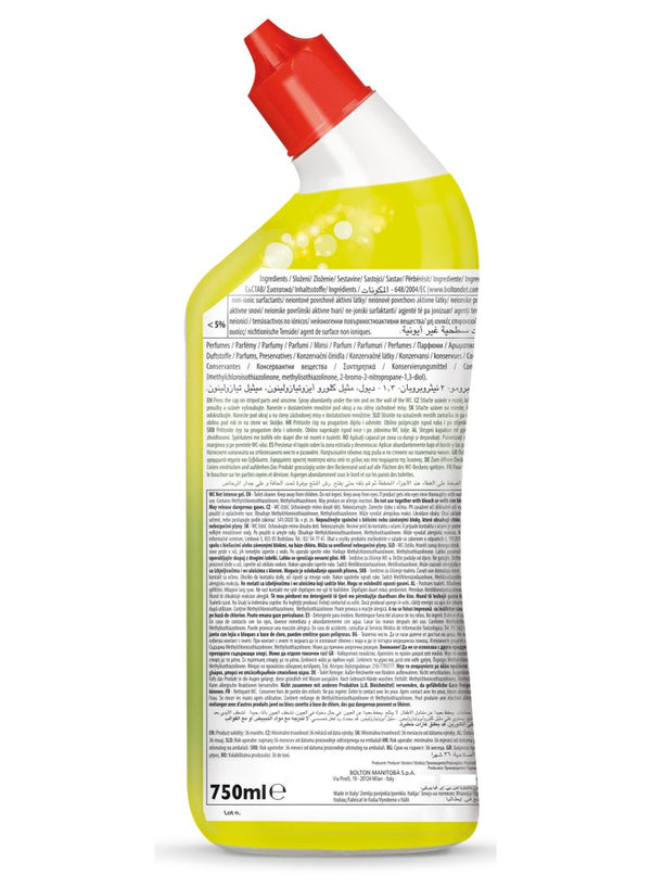 WC Net Liquid Basin Cleaner Intense Lime 750 ML