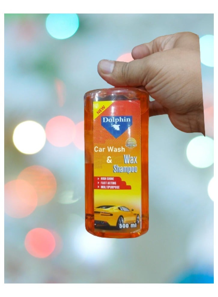 Dolphin Car Wash & Wax Shampoo - Premium Shine