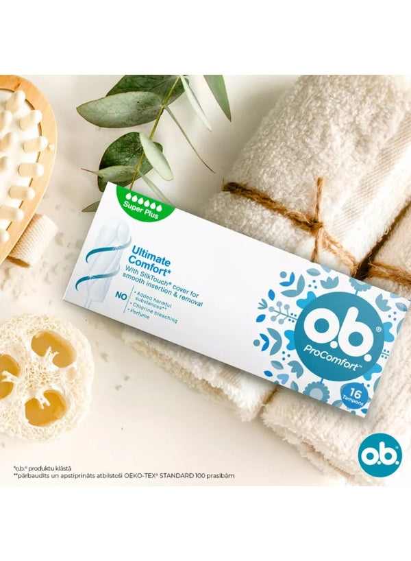 O.B. Ultimate Comfort Super Plus Tampons