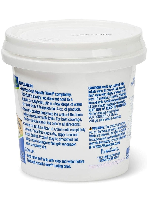 FloraCraft Smooth Finish Paintable Foam Coating 236.5 ML