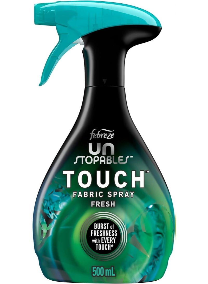 Febreze Unstopables Touch Fabric Spray And Odor Fighter Fresh 500 ML