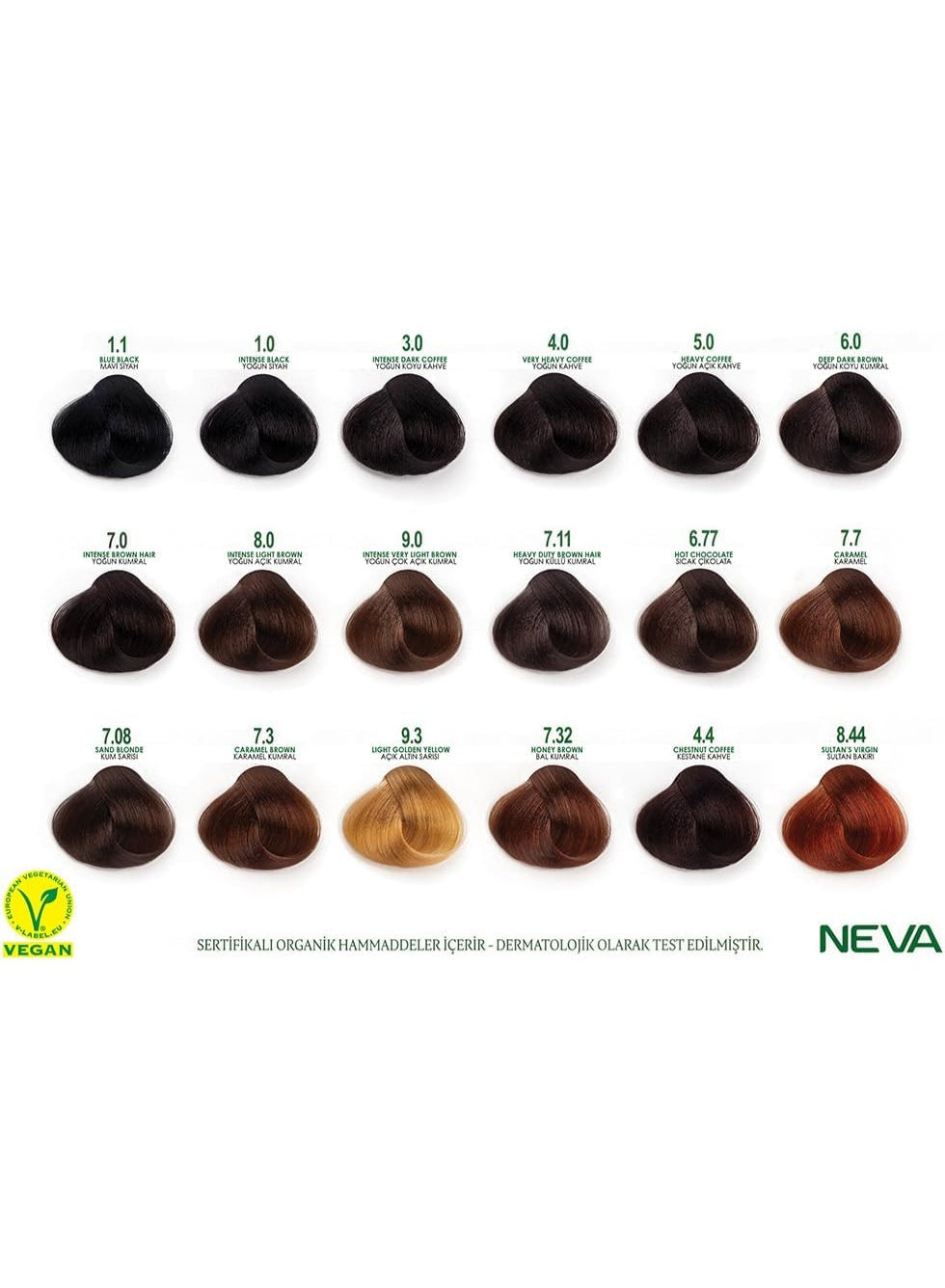 ammonia free, ammonia free long, coverage ammonia, free long, free long lasting, gray coverage, gray coverage ammonia, hair color, intense black, lasting shine, long lasting, long lasting shine, naturalis permanent, neva, permanent intense