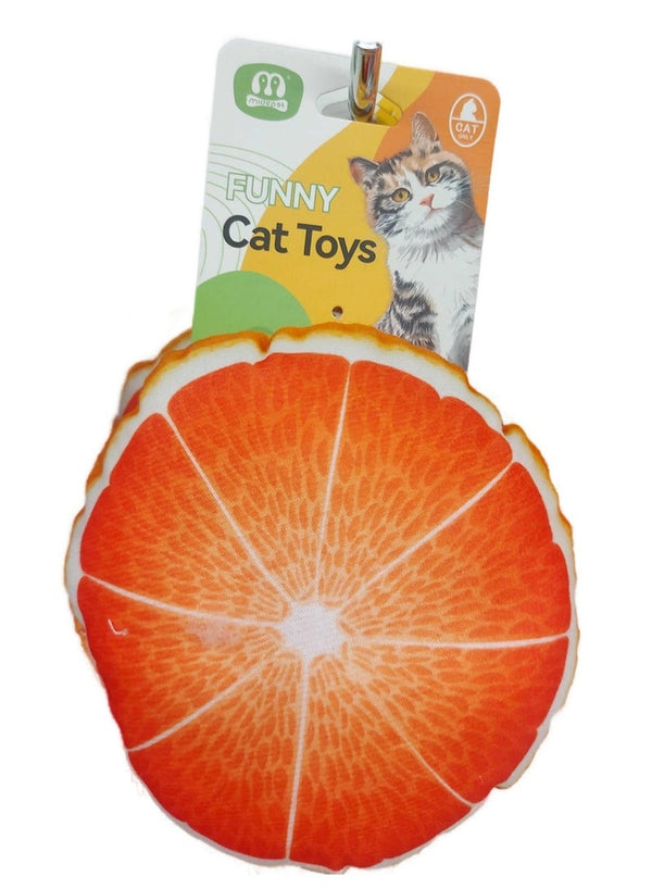 Midepet Cat Teething Chew Toys - Citrus Assorted Colors