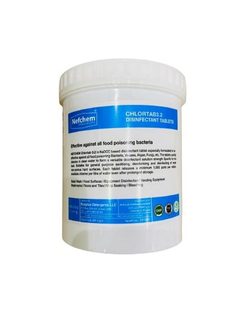 Nefchem SPECIALITY Chlortab 3.2 Disinfectant Tablets
