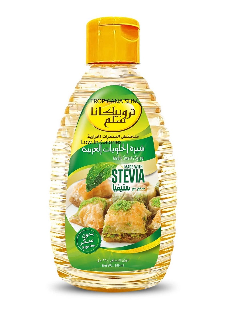 Tropicana Slim Arabic Sweet Stevia Syrup 350 ML