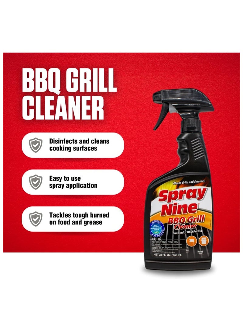 SPRAY NINE Bbq Grill Cleaner 650 ML