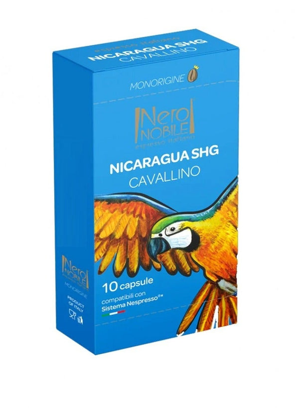 Nero NOBILE Espresso Italiano Nicaragua 100% Arabica