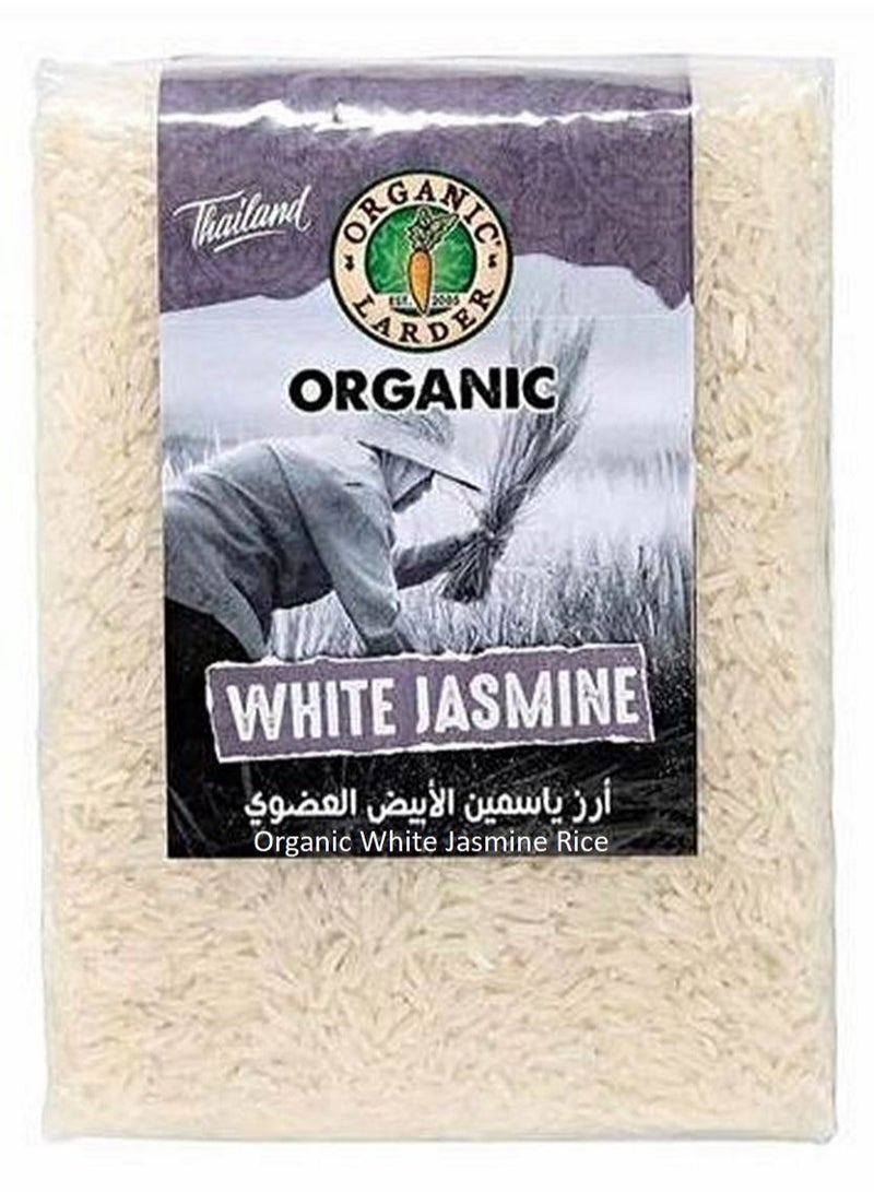 Organic Larder White Jasmine Rice 1Kg