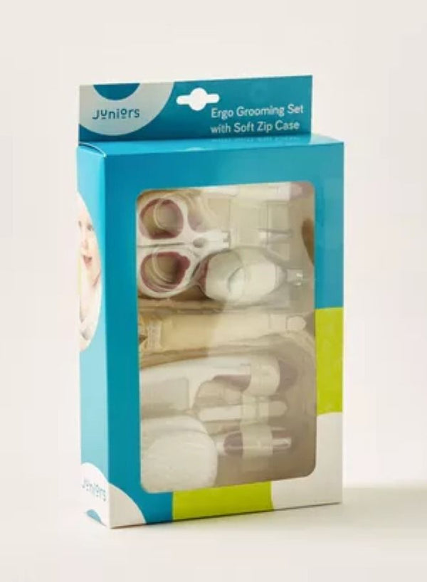 JUNIORS Ergo Grooming Set With Soft Zip Case