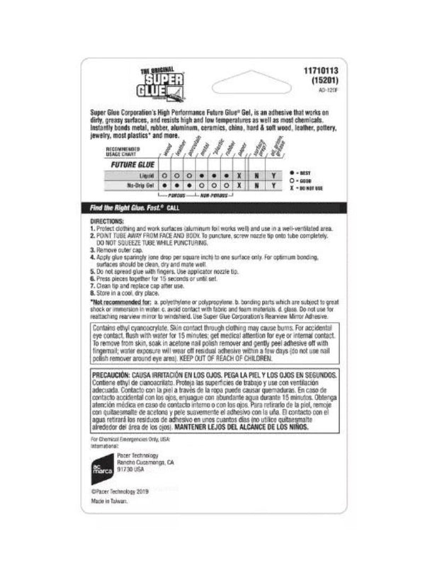 Super Glue Future Glue Gel - Premium Adhesive